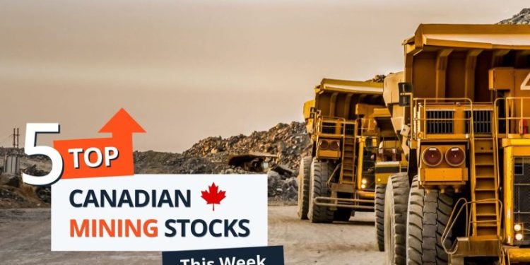 Top 5 Canadian Mining Stocks This Week: Durango Surges 115 Percent on Antimony Project News