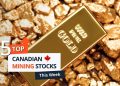 Top 5 Canadian Mining Stocks This Week: Lion Rock Jumps 60 Percent