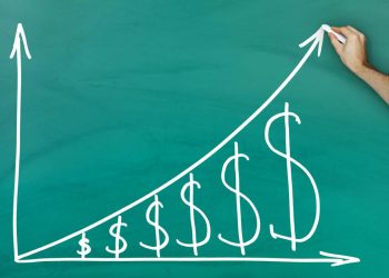 dividends grow over time