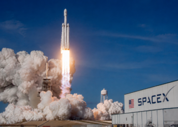 SpaceX's rocket takeoff