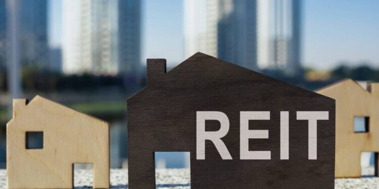 House models and one with REIT real estate investment trust.