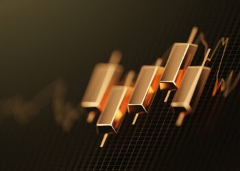 gold prices rise and fall